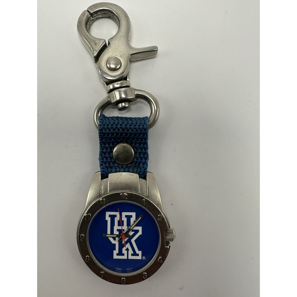 Dakota Clip‎ On Watch UK University Kentucky New Battery College NCAA 37MM A89